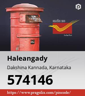 Haleangady Post office