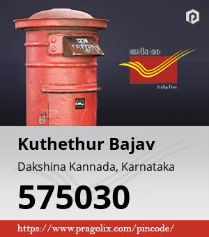 Kuthethur Bajav Post office