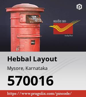 Hebbal Layout Post office