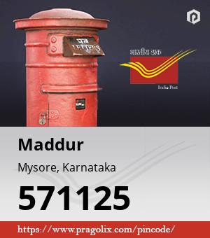 Maddur Post office