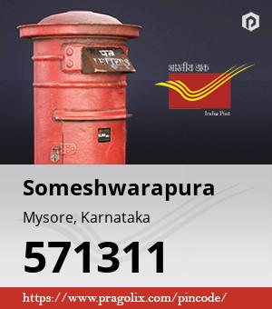 Someshwarapura Post office