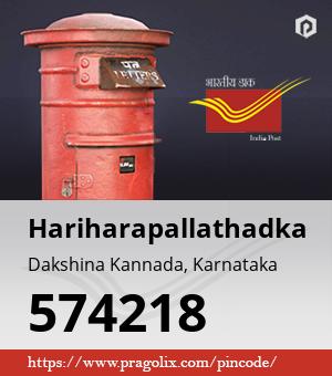 Hariharapallathadka Post office
