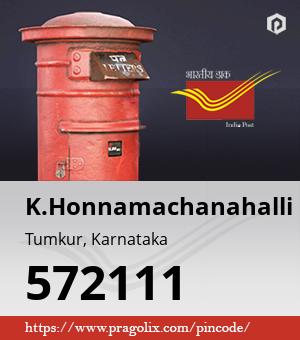 K.Honnamachanahalli Post office