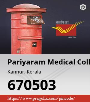 Pariyaram Medical College Post office