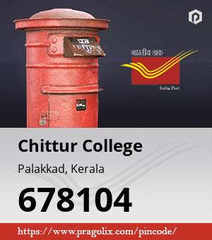 Chittur College Post office