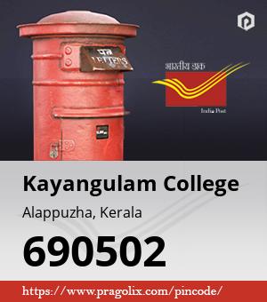 Kayangulam College Post office