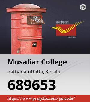 Musaliar College Post office