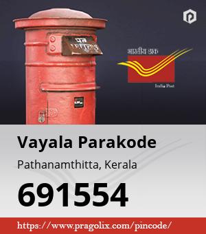Vayala Parakode Post office