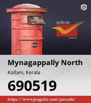 Mynagappally North Post office