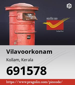 Vilavoorkonam Post office