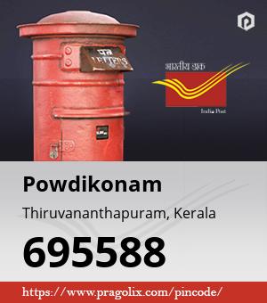 Powdikonam Post office
