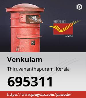 Venkulam Post office