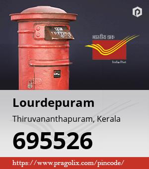 Lourdepuram Post office