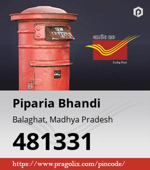 Piparia Bhandi Post office