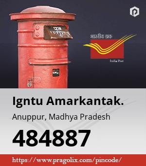 Igntu Amarkantak. Post office