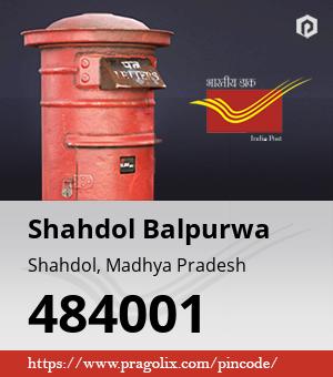 Shahdol Balpurwa Post office