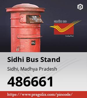 Sidhi Bus Stand Post office