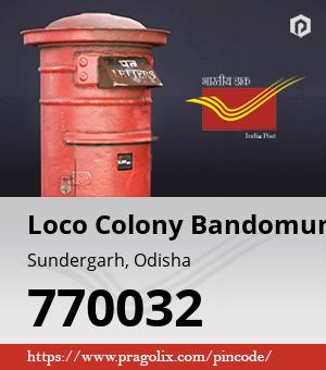 Loco Colony Bandomunda Post office