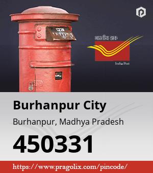 Burhanpur City Post office