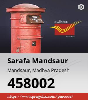 Sarafa Mandsaur Post office