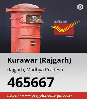 Kurawar (Rajgarh) Post office