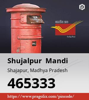 Shujalpur  Mandi Post office