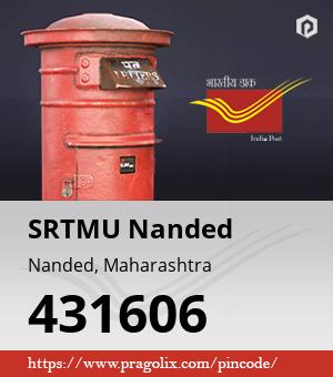 SRTMU Nanded Post office