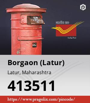 Borgaon (Latur) Post office