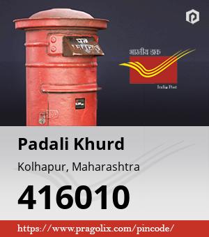 Padali Khurd Post office
