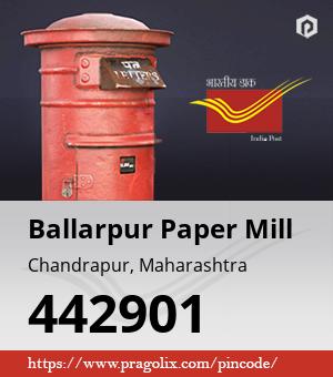 Ballarpur Paper Mill Post office
