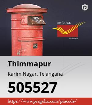 Thimmapur Post office