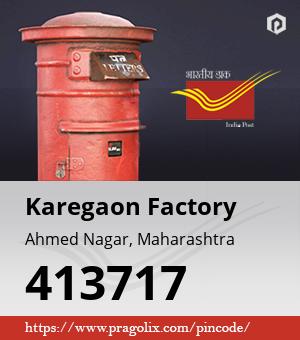 Karegaon Factory Post office