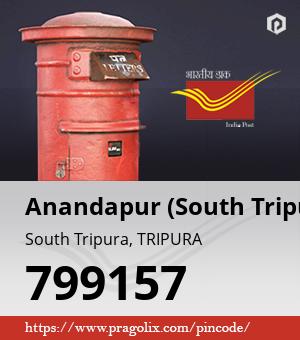 Anandapur (South Tripura) Post office