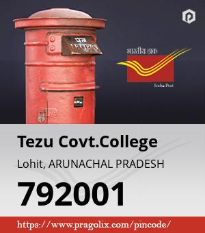 Tezu Covt.College Post office