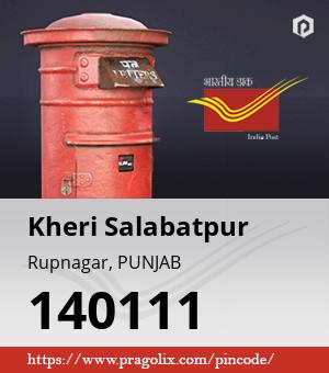 Kheri Salabatpur Post office