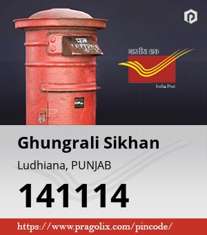 Ghungrali Sikhan Post office