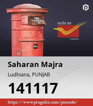 Saharan Majra Post office