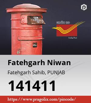 Fatehgarh Niwan Post office