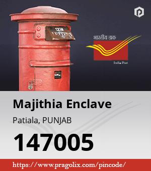 Majithia Enclave Post office