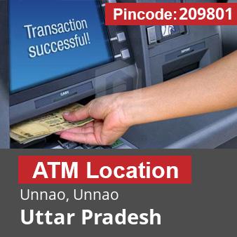 Pincode 209801 ATM Unnao, Unnao, Uttar Pradesh