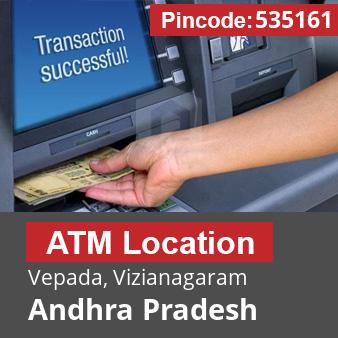 Pincode 535161 ATM Vepada, Vizianagaram, Andhra Pradesh