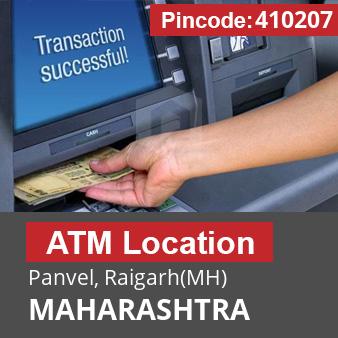 Pincode 410207 ATM Panvel, Raigarh(MH), MAHARASHTRA