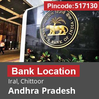 Pincode 517130 Bank Iral, Chittoor, Andhra Pradesh