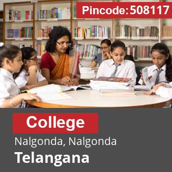 Pincode 508117 College Nalgonda, Nalgonda, Telangana