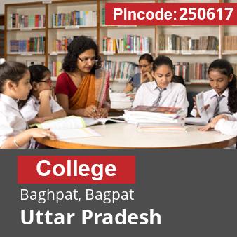 Pincode 250617 College Baghpat, Bagpat, Uttar Pradesh