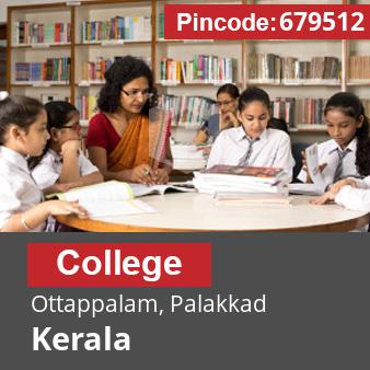 Pincode 679512 College Ottappalam, Palakkad, Kerala