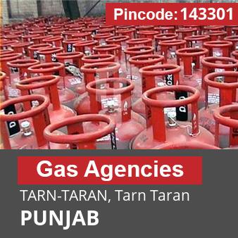 Pincode 143301 Gas Agencies TARN-TARAN, Tarn Taran, PUNJAB