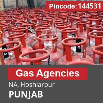 Pincode 144531 Gas Agencies NA, Hoshiarpur, PUNJAB