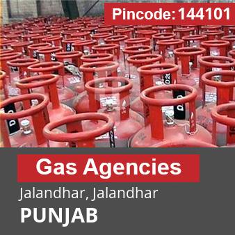 Pincode 144101 Gas Agencies Jalandhar, Jalandhar, PUNJAB