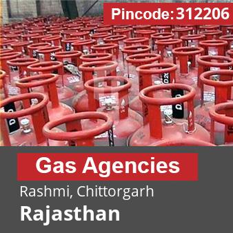 Pincode 312206 Gas Agencies Rashmi, Chittorgarh, Rajasthan